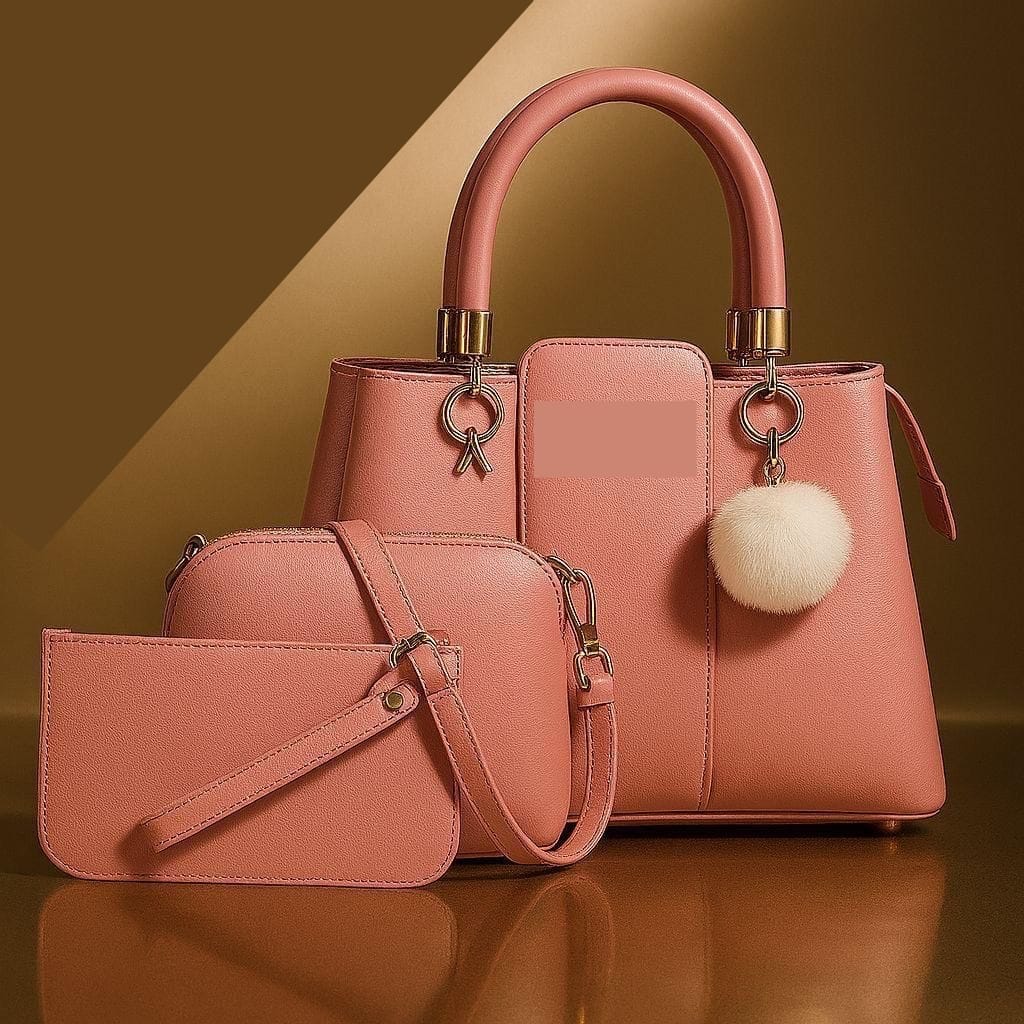 Premium Quality 3-Piece Shoulder Bag Set 🔥