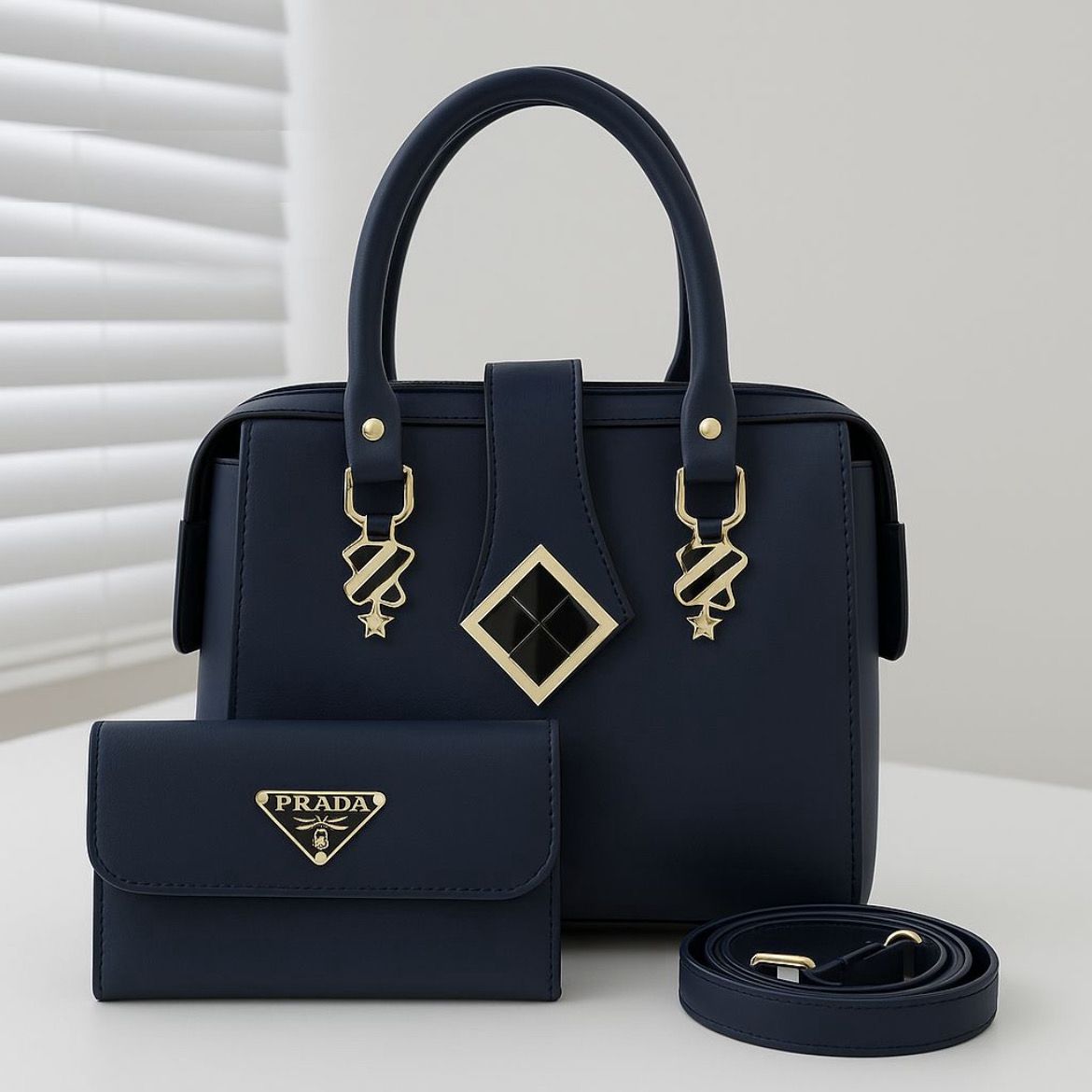 Women’s Handbag & Crossbody Set (2-Piece Collection)
