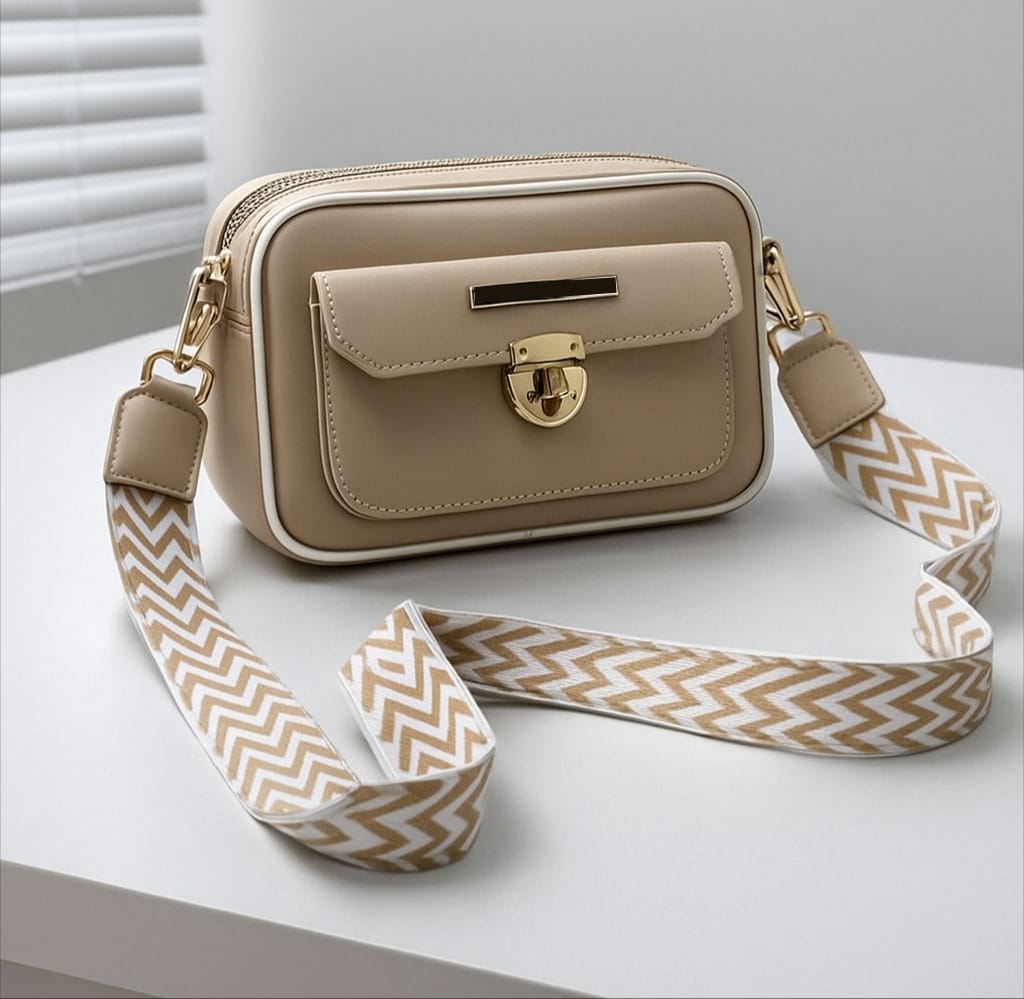 🛍️ Premium Leather Handbag & Crossbody for Women – Perfect for Office & Daily Use