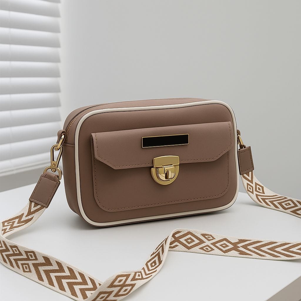 🛍️ Premium Leather Handbag & Crossbody for Women – Perfect for Office & Daily Use