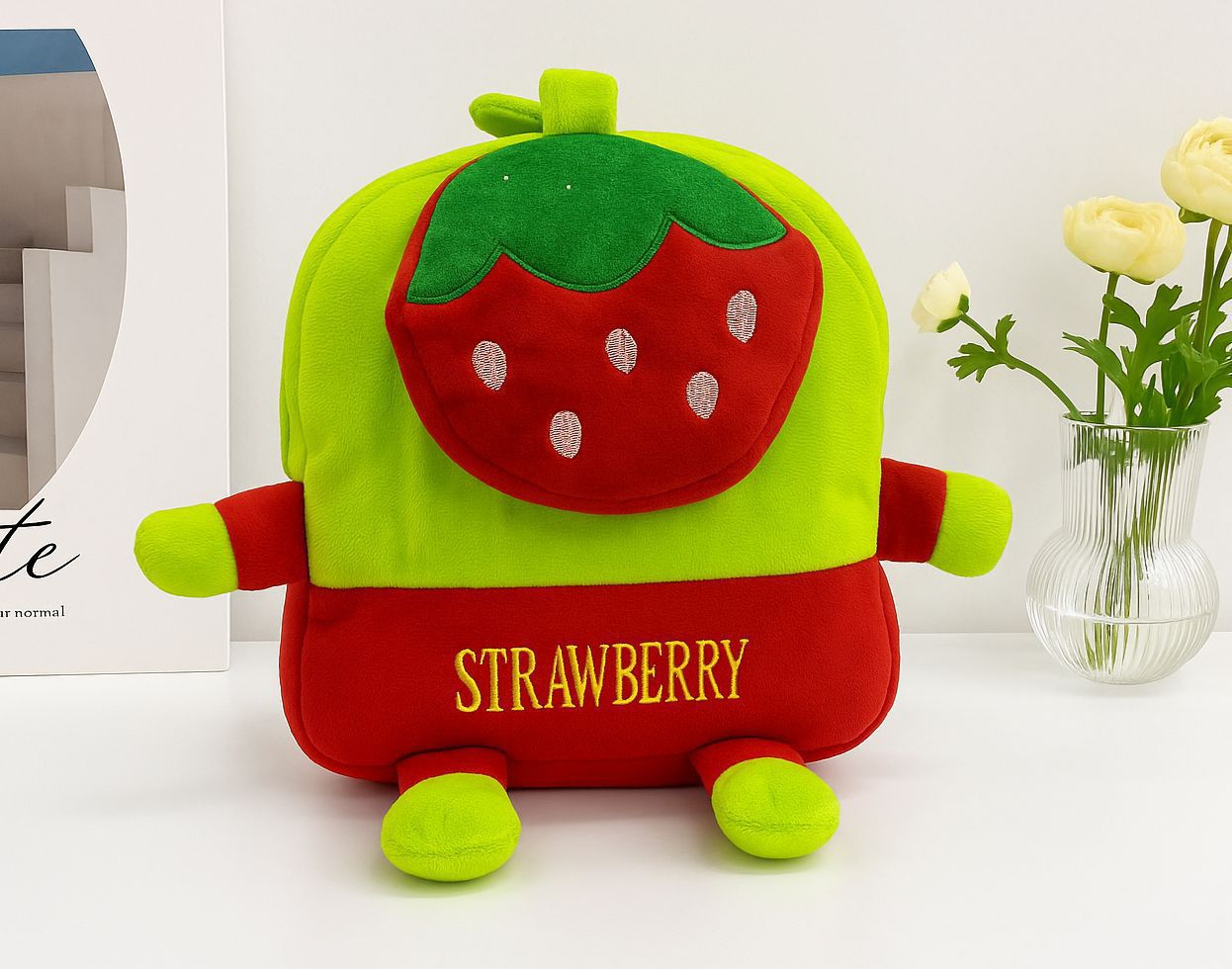 🎉 Cute Character Plush Backpack – Soft, Lightweight & Perfect for Kids! 🎉