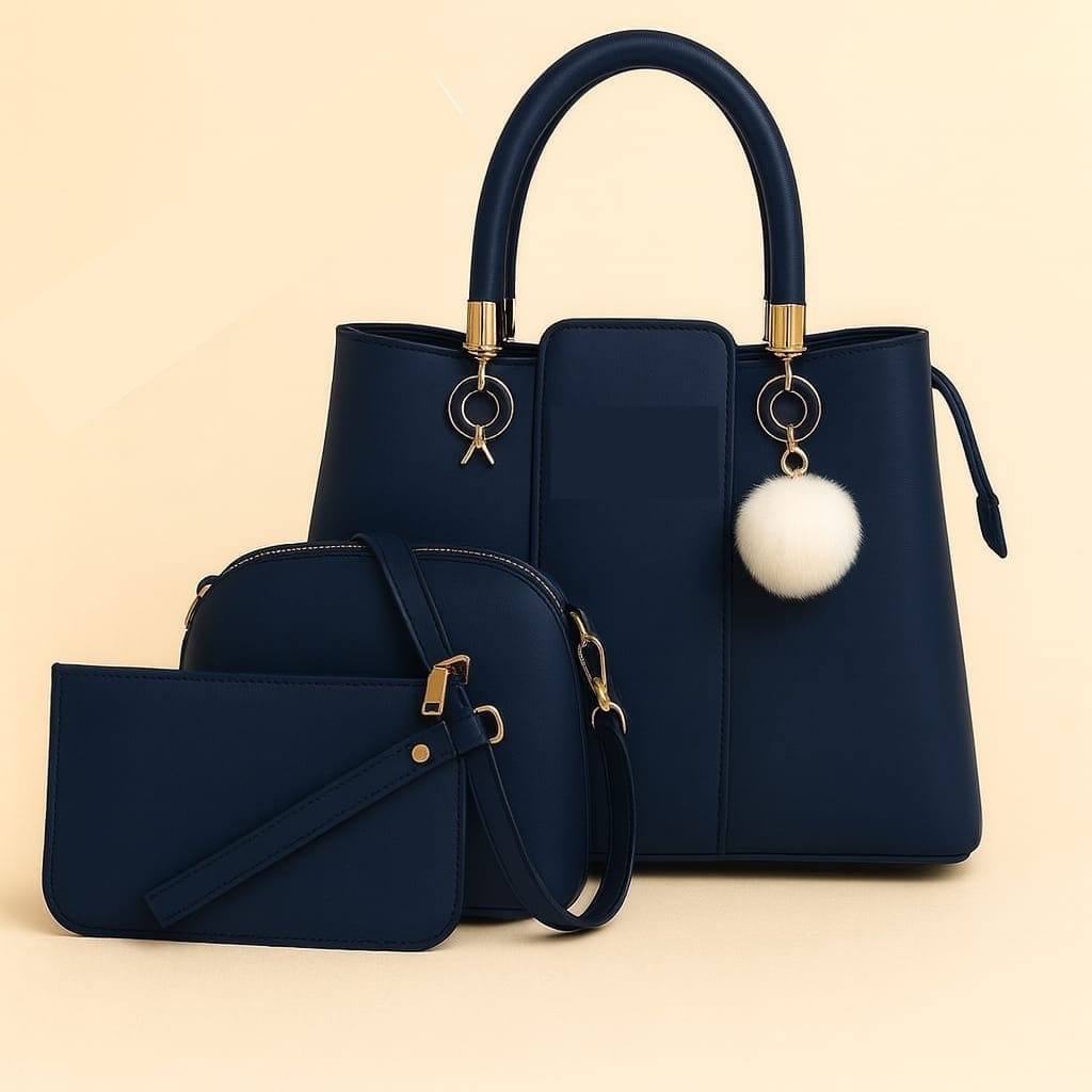 Premium Quality 3-Piece Shoulder Bag Set 🔥