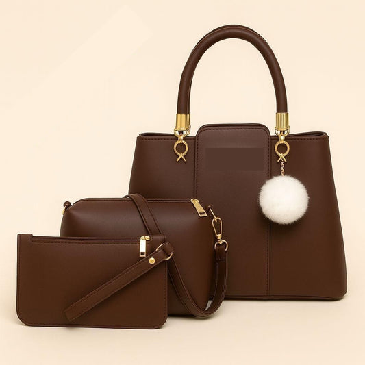 Premium Quality 3-Piece Shoulder Bag Set 🔥