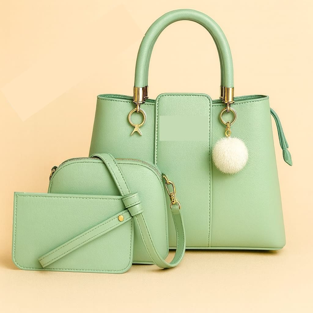 Premium Quality 3-Piece Shoulder Bag Set 🔥