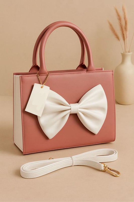 Luxury Bow Style Premium Handbag – Elegant, Timeless & Refined