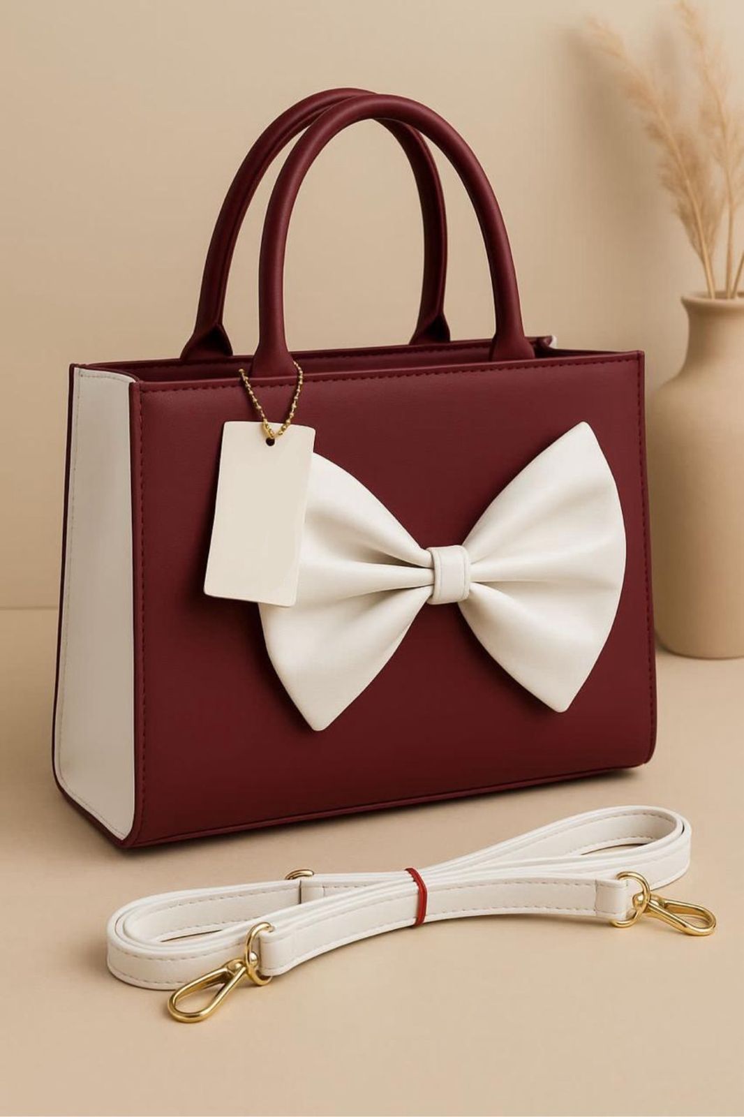 Luxury Bow Style Premium Handbag – Elegant, Timeless & Refined