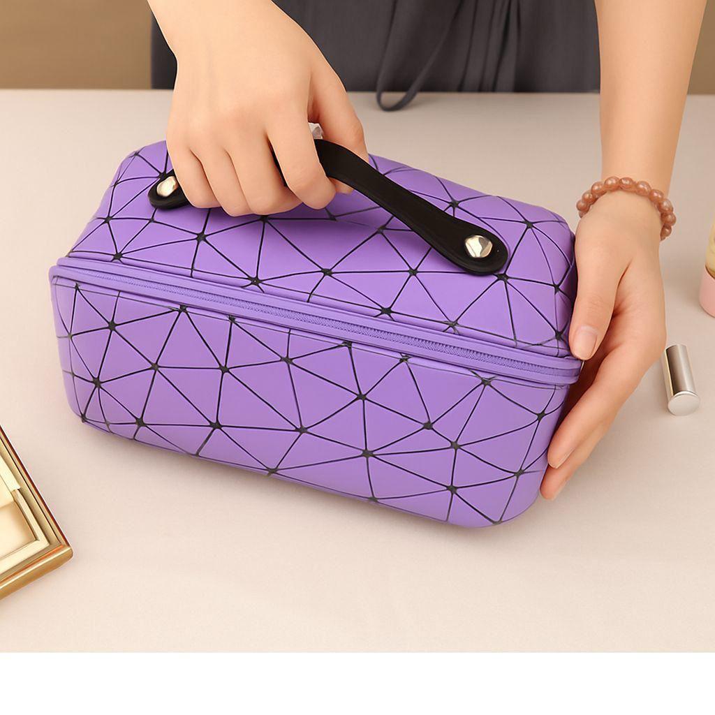 Multi-Color PU Leather Makeup & Travel Organizer