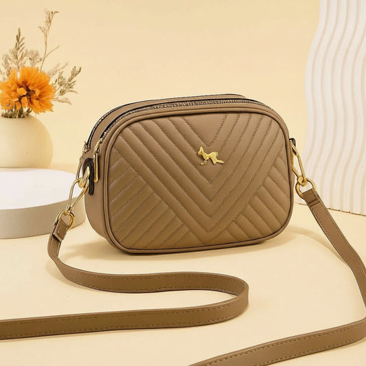 New Style 3 Pocket Crossbody Bag – Premium Quality & Trendy Design