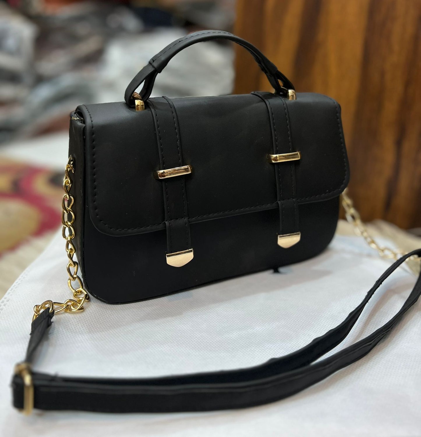 Women's Stylish Crossbody Bag with Adjustable Long Strap – New Arrival Luxury Design + Dust Bag Included