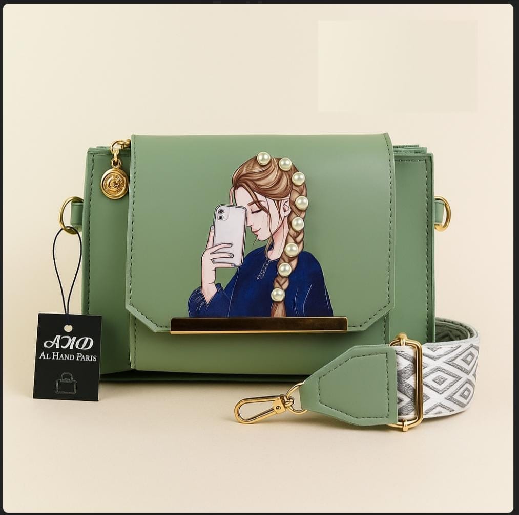 Stylish 3-Zipper Crossbody Bag – Premium Textured Finish, Multi-Compartment Design & Detachable Strap (5 Trendy Colors)