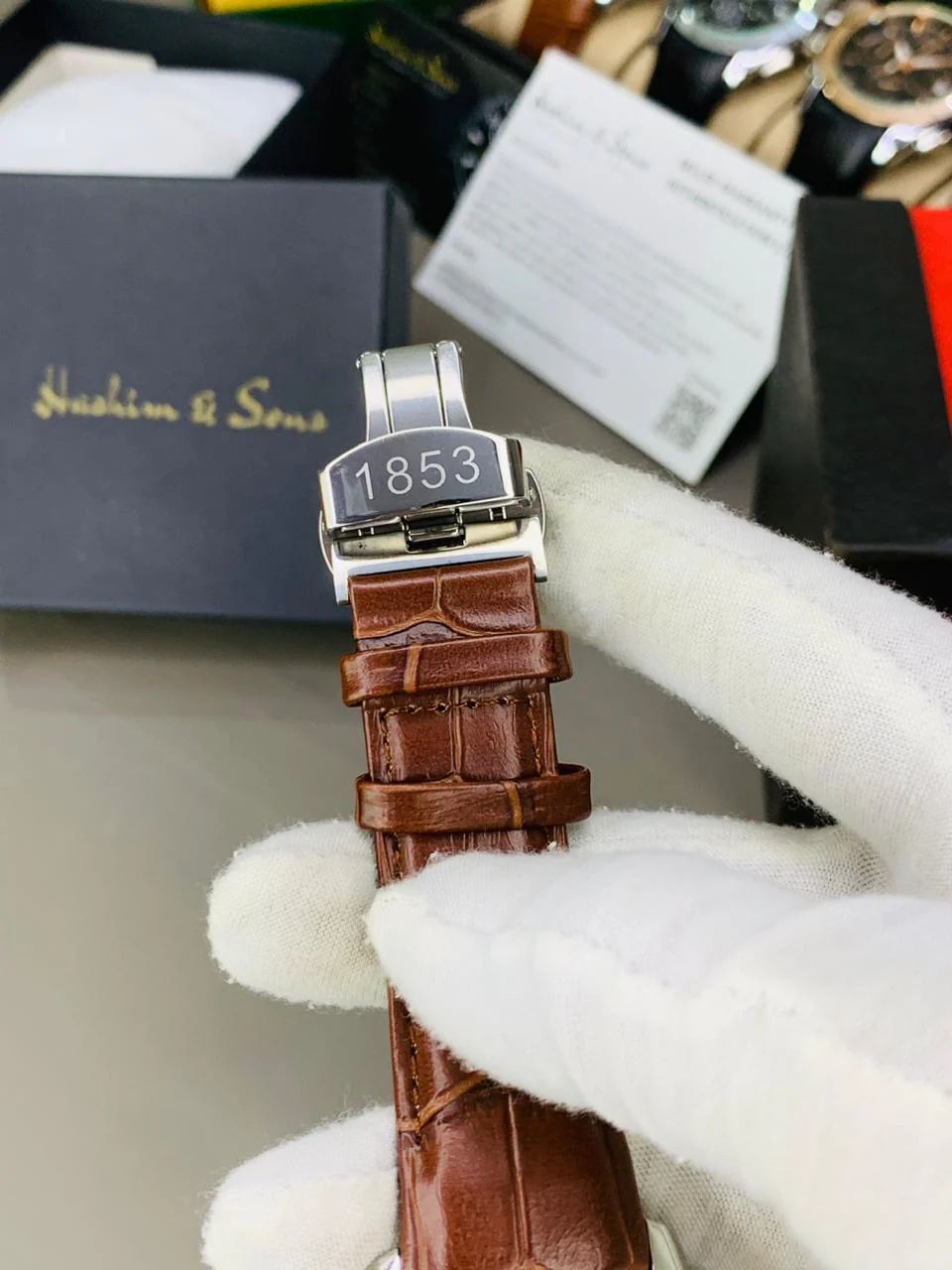 Tissot 1853 Chronograph Gents Watch | Leather Strap | Premium Quality | All Dials Working