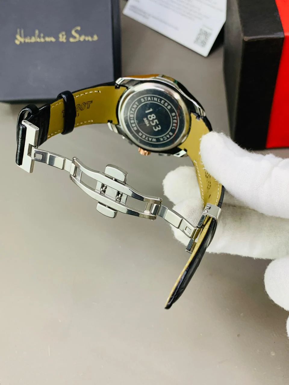 Tissot 1853 Chronograph Gents Watch | Leather Strap | Premium Quality | All Dials Working