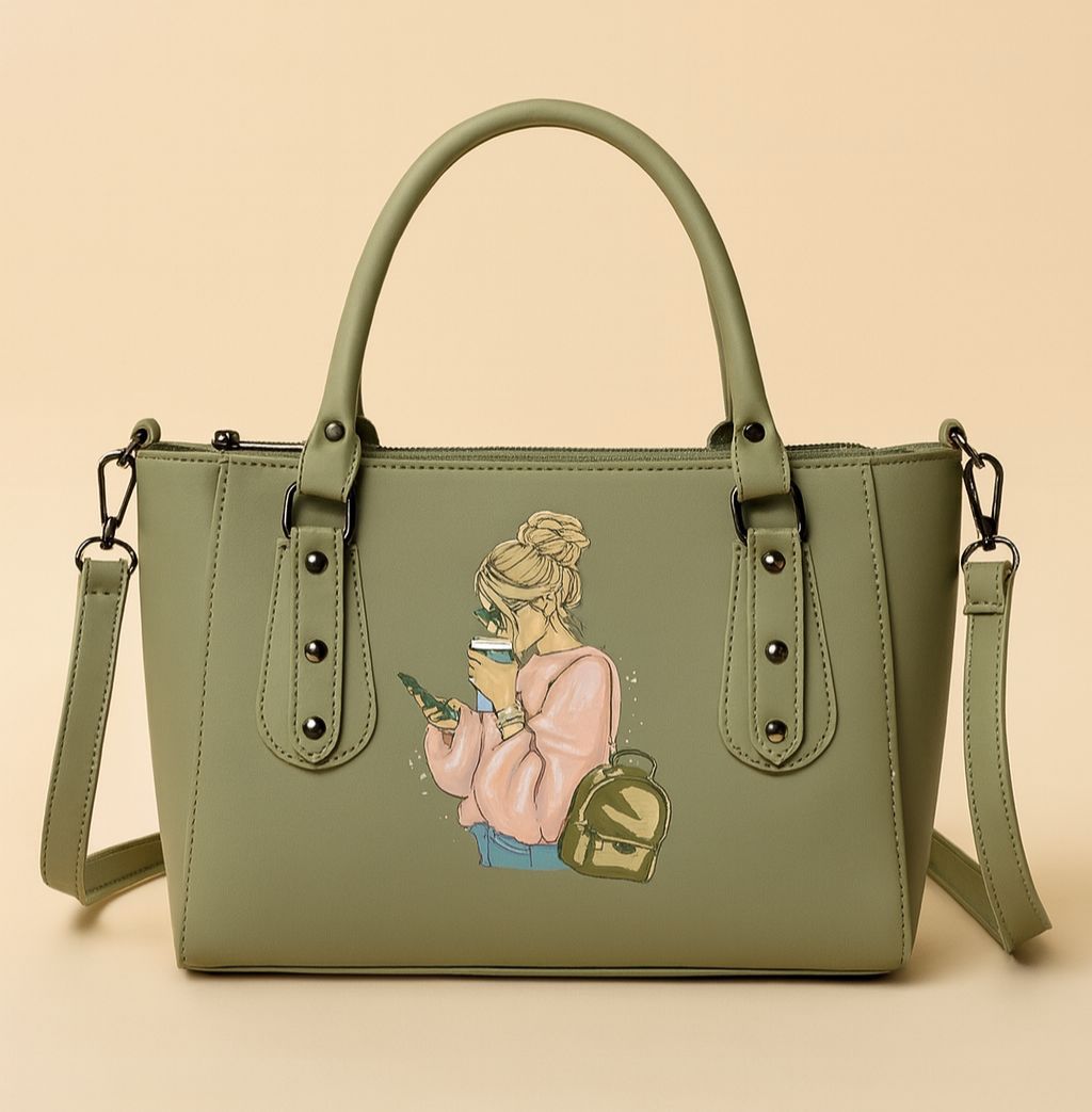 Premium Crossbody Shoulder Bag for Girls | Stylish Daily Use Handbag (10 Colors)