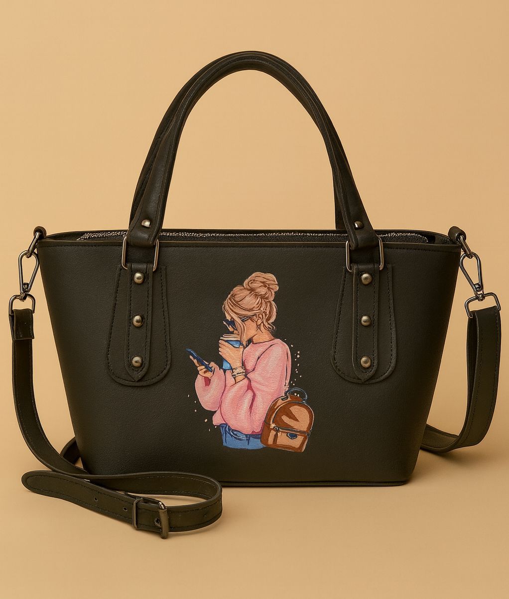 Premium Crossbody Shoulder Bag for Girls | Stylish Daily Use Handbag (10 Colors)