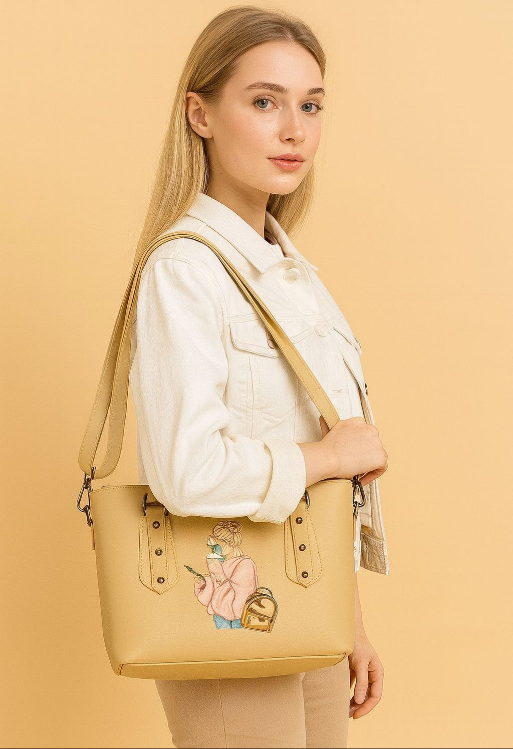 Premium Crossbody Shoulder Bag for Girls | Stylish Daily Use Handbag (10 Colors)