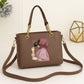 Premium Crossbody Shoulder Bag for Girls | Half Chain Strap | Stylish Daily Use Handbag