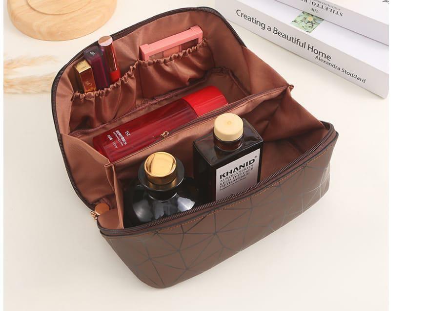 Multi-Color PU Leather Makeup & Travel Organizer