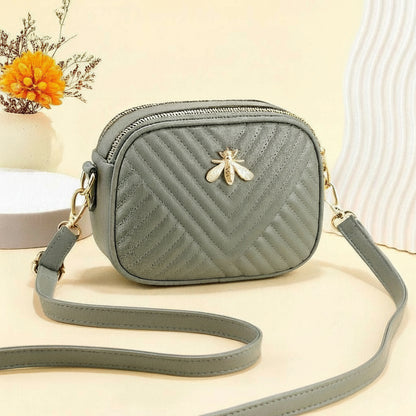 New Style 3 Pocket Crossbody Bag – Premium Quality & Trendy Design