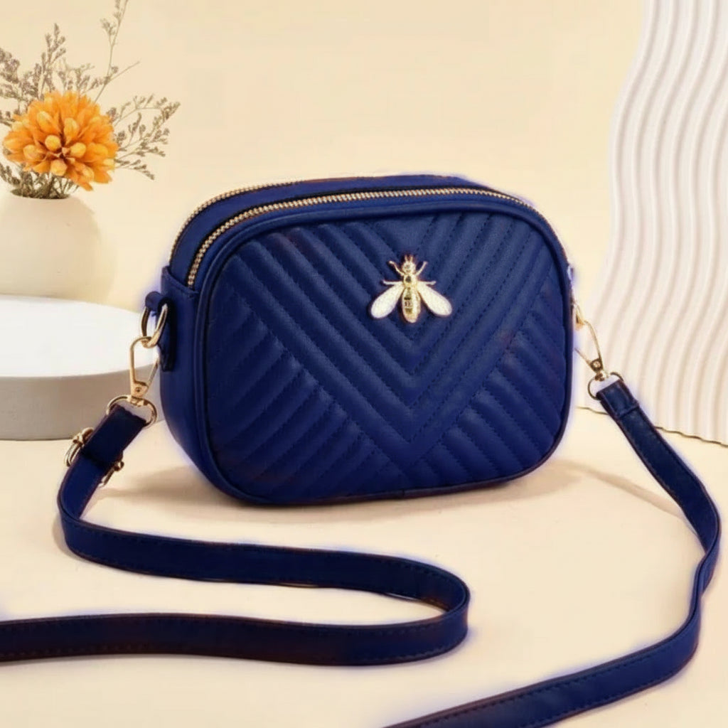 New Style 3 Pocket Crossbody Bag – Premium Quality & Trendy Design